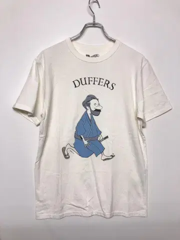 DUFFERS 구제 의류 오지상 캐릭터 프린트 티셔츠