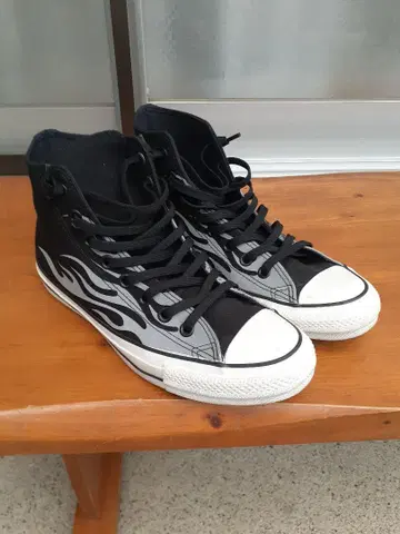 CONVERSE 프레임 이그나이트 파이어 패턴 하이컷