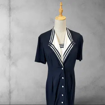 S_L_Fashions 마린 테이스트 USA제 빈티지 원피스