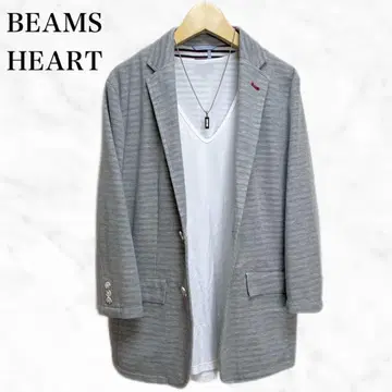 BEAMS HEART 7부 소매 테일러드 자켓 상의