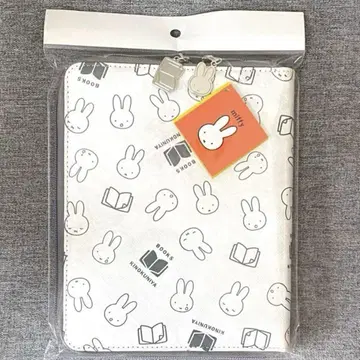 기이쿠노야 miffy&books 북커버 파우치 패턴 B6 사이즈