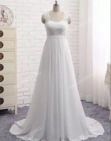 A 라인 웨딩 드레스