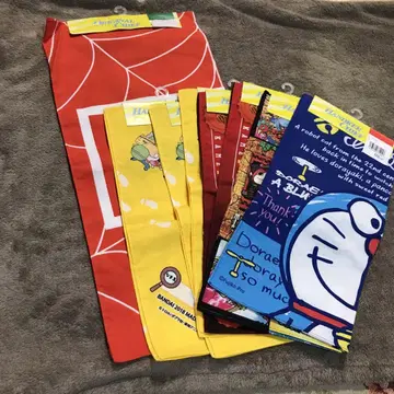 도라에몽, 가면라이더, 오시리 탐정, 요괴워치 등 손수건 8장