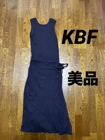 KBF/멀티 웨이 랜덤 리브 컷 원피스