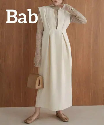 Bab/택 포함 새상품/하자품/턱 하이웨스트 I 라인 점프수트