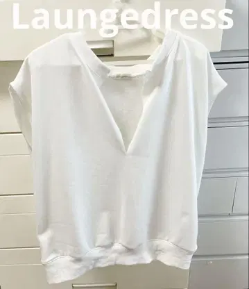 Laungedress 라운지 드레스 상의 사이즈 F 화이트