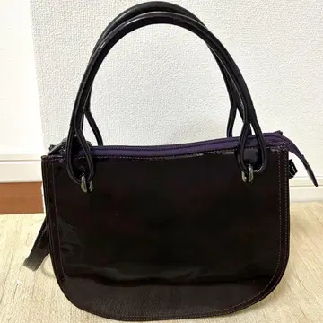 긴자 요시노야 도서 에나멜 핸드백