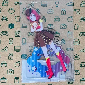 니시키노 마키 아크릴 스탠드 산리오 콜라보 오사루노몬키치