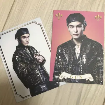 3대째 이와타 타카노리 KINGDOM 추가 굿즈 포토 카드 2장 세트