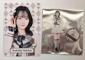 AKB48 나리타 카나 히나 아크릴 스탠드 & 엽서