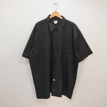 디키즈 Dickies 반팔 워크 셔츠 [3XL] 남성용 빅 사이즈