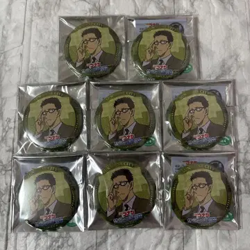 명탐정 코난 혜안의 천공도시 선샤인 한정 캔뱃지 카자미 유우야 8점