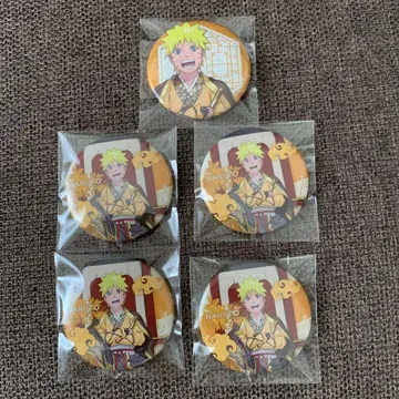 NARUTO 우즈마키 나루토  신작 트레이딩 캔뱃지 왕좌 5개