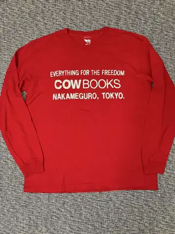 COWBOOKS (카우북스) 긴팔 티셔츠