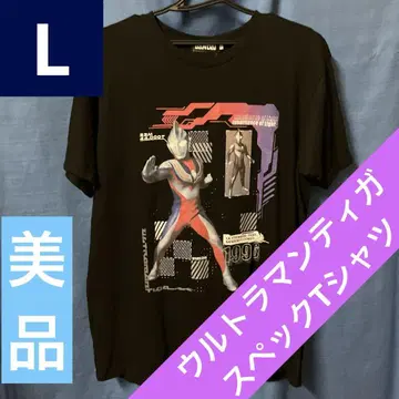 [새상품급 / 프리미엄 반다이] 울트라맨 티가 스펙 T셔츠 L 사이즈