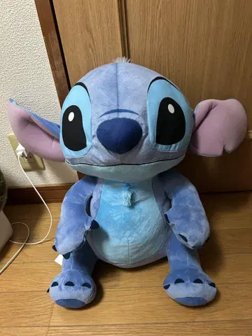 스티치 봉제 인형 앉은 상태 50cm