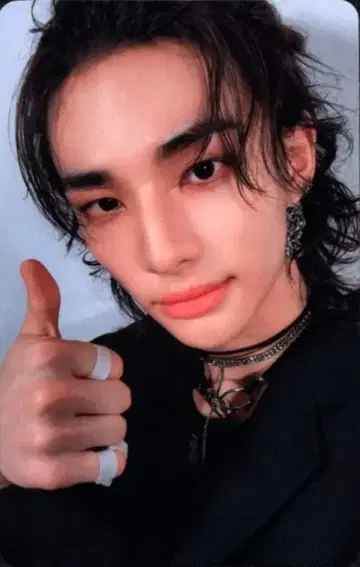 StrayKids 초회 한정판 A Hyunjin GIANT A/블랙