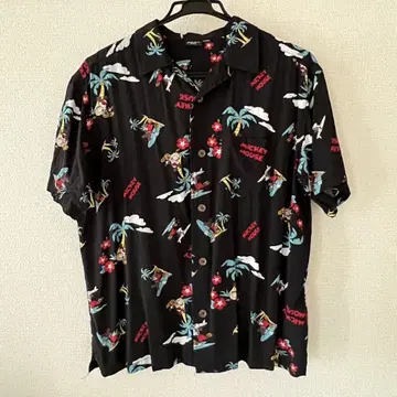 Hula Lani Hawaii 미키 알로하 셔츠 L