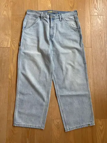 BAGGY SILVERTAB 라이트 블루 데님 팬츠