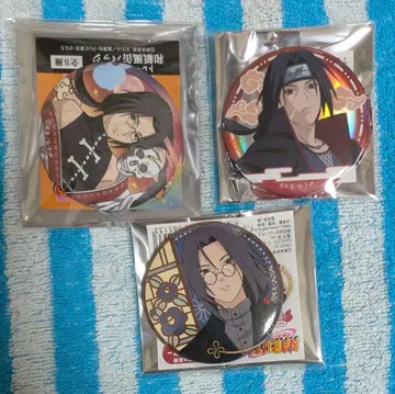 NARUTO 우치하 이타치 캔뱃지 세트