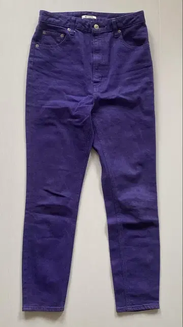 SLY JEANS 보라색 데님