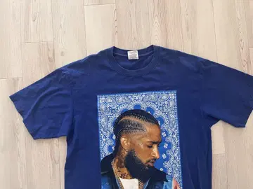 샤카 의류 Nipsey Hussle 추모 티셔츠 XL