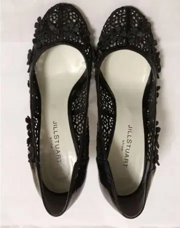 JILL STUART 질스튜어트 레이스 꽃 펌프스 신발