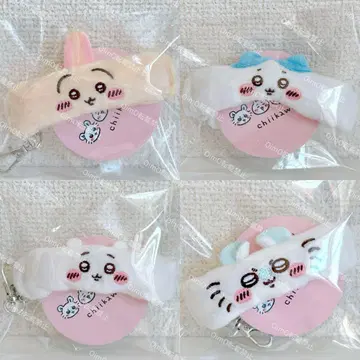 치이카와 (먼작귀) 리스트 밴드 키링 4종 세트