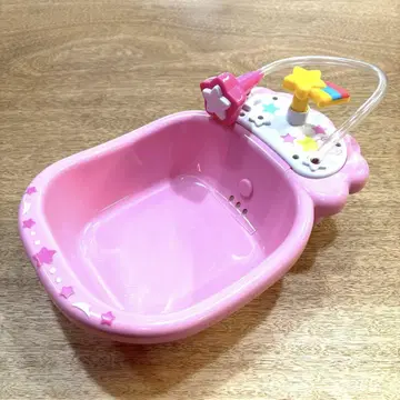 멜짱 욕조 목욕 핑크