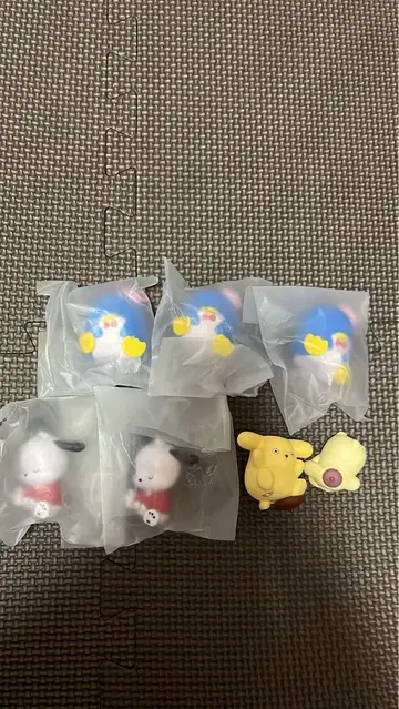 산리오 가챠가챠 세트