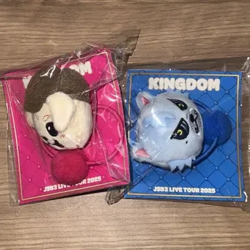 3대째 KINGDOM 폼폼 캐릭터 헤어 밴드 세트