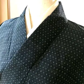 순수 린넨 가스리 기모노 단옷 길이 139cm 화장 63cm
