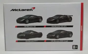 교쇼 1/64 KYOSHO 미니카 복권 B상 맥라렌 4종 매트 블랙 세트