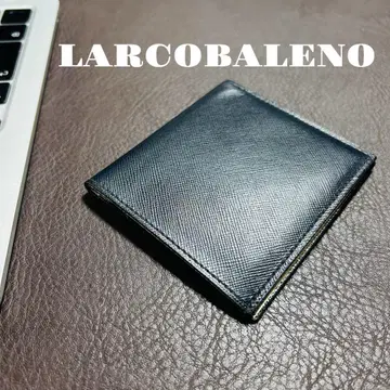 LARCOBALENO 라르코발레노 블랙 두겹 지갑