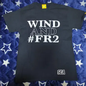 FR2 WIND AND #FR2 티셔츠 블랙 M