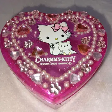 CHARMMY-KITTY 하트형 박스 2005년 하자품