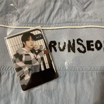 BTS 공식 runseokgin 티셔츠 트레이딩 카드