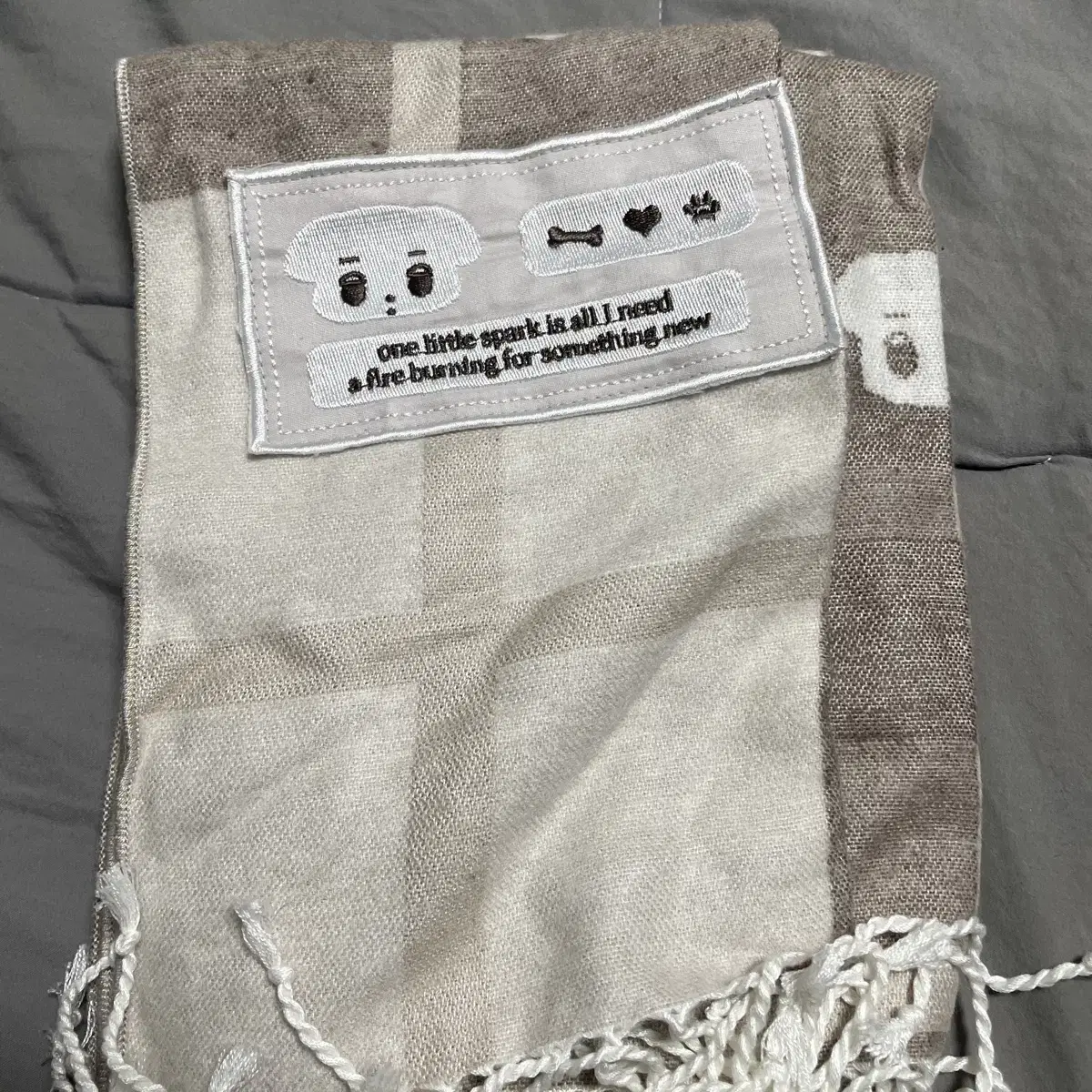 Aespa winter doll Zzikkizi muffler goods scarf