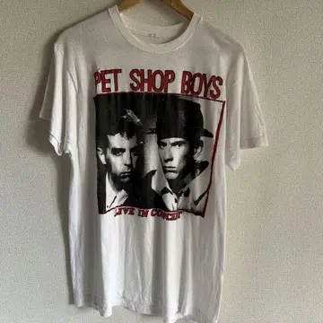 PET SHOP BOYS 티셔츠 Vintage 스다 마사키 착용 90년대
