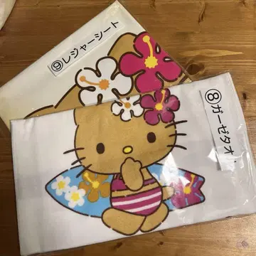 헬로키티 돗자리 비치 패턴