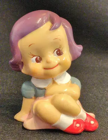 칸긴 소프트 비닐 저금통 앉은 자세/노바라짱 95mm