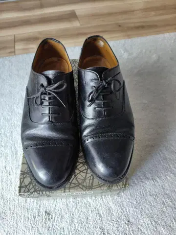REGAL 블랙 가죽 신발 25cm