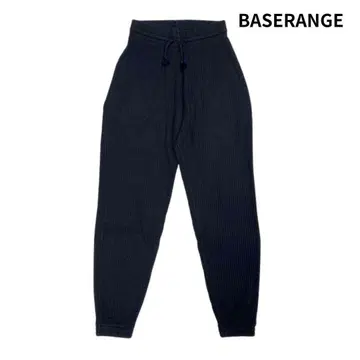 새상품 BASERANGE/베이스 레인지 SWEAT 스웨트 팬츠 34 블랙