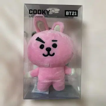 BTS 쿠키 백 참 핑크