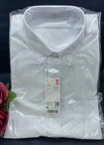 미사용 유니클로 UNIQLO 남성용 논아이론 저지 셔츠 긴팔 비즈니스