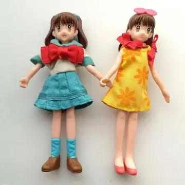 카바야 어린이 완구 사난 컬렉션 옷 갈아입히기 인형 피규어 세트