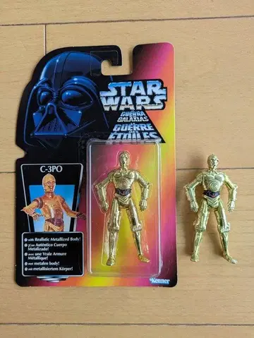 스타 워즈 C-3PO 피규어 2종 세트