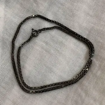 이탈리아제 SILVER 925 빈티지 체인 목걸이