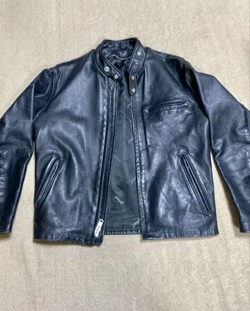 Schott 싱글 라이더 641 자켓 블랙