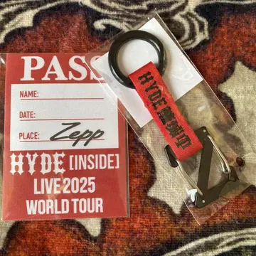 HYDE [INSIDE] LIVE 2025 Zepp 콜라보 카라비너